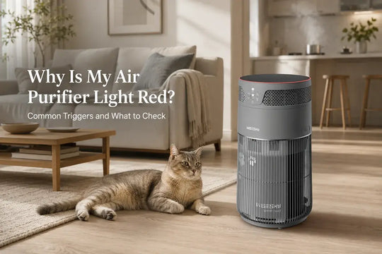 Why Is My Air Purifier Light Red? Common Triggers and What to Check