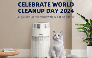 Embracing World Cleanup Day: Keeping Your Home Healthy with the W-Cat Air Purifier