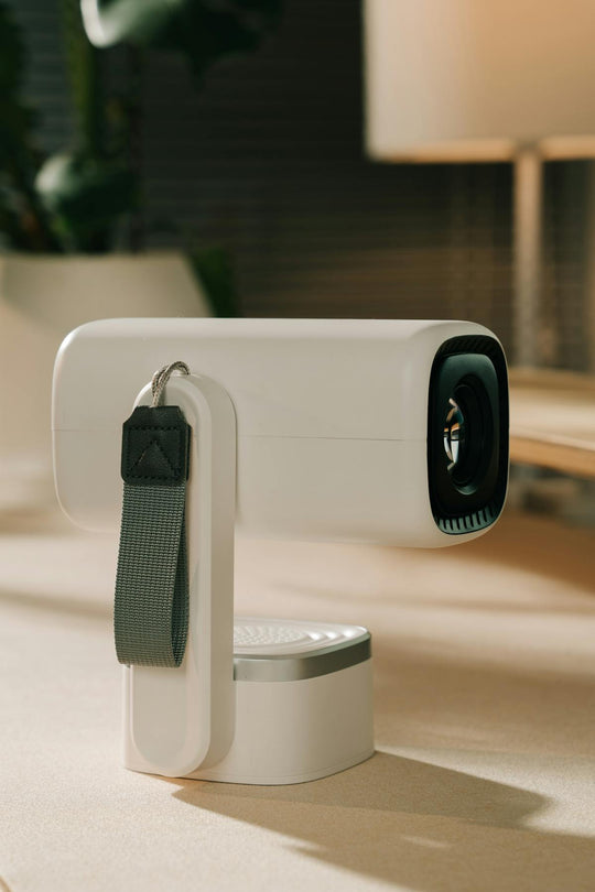 Modern portable air purifier with sleek minimalist design