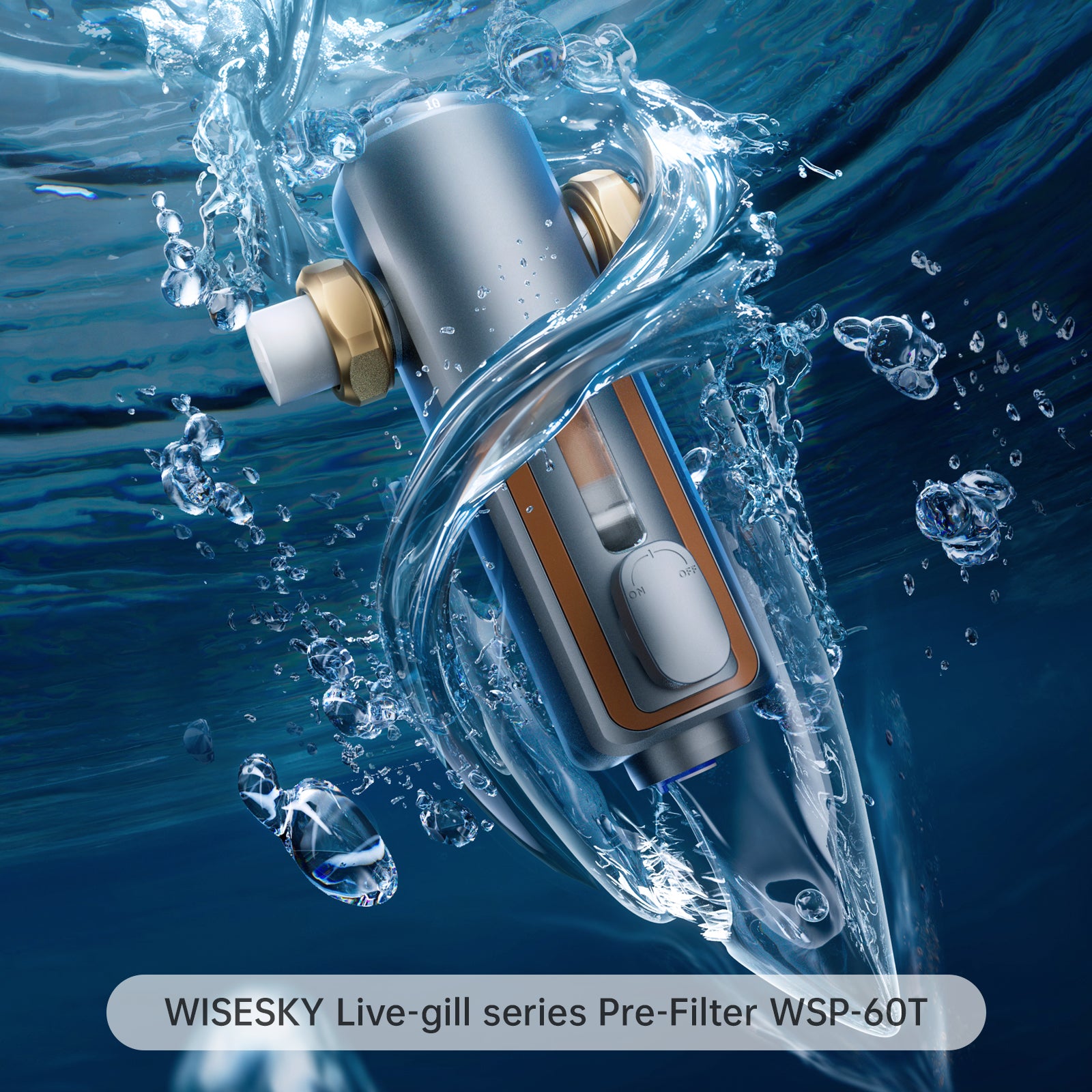 WISESKY Live-gill series Pre-Filter WSP-60T