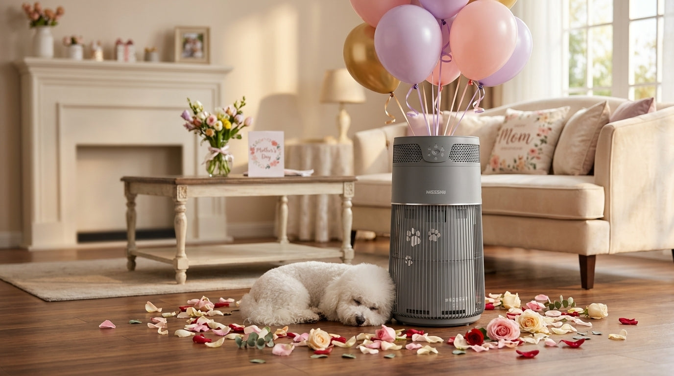 WISESKY W-Cat pet air purifier with WiseHEPA filtration technology